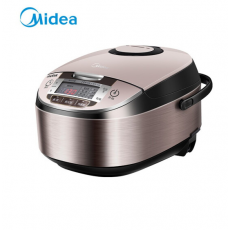 美的（Midea）电饭煲 拉丝不锈钢机身 立体加热 聚能釜内胆4L电饭锅MB-WFS4029