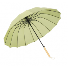 倔强大师16开木直柄碰击布雨伞 抹茶绿
